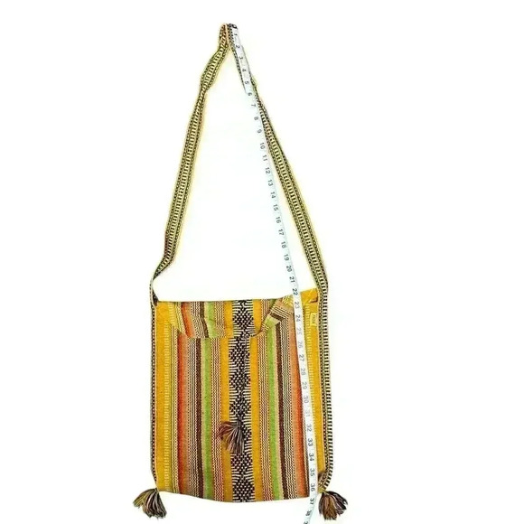Women's Pinzon Side Crossbody Boho Bag Light Colors - Picture 8 of 10